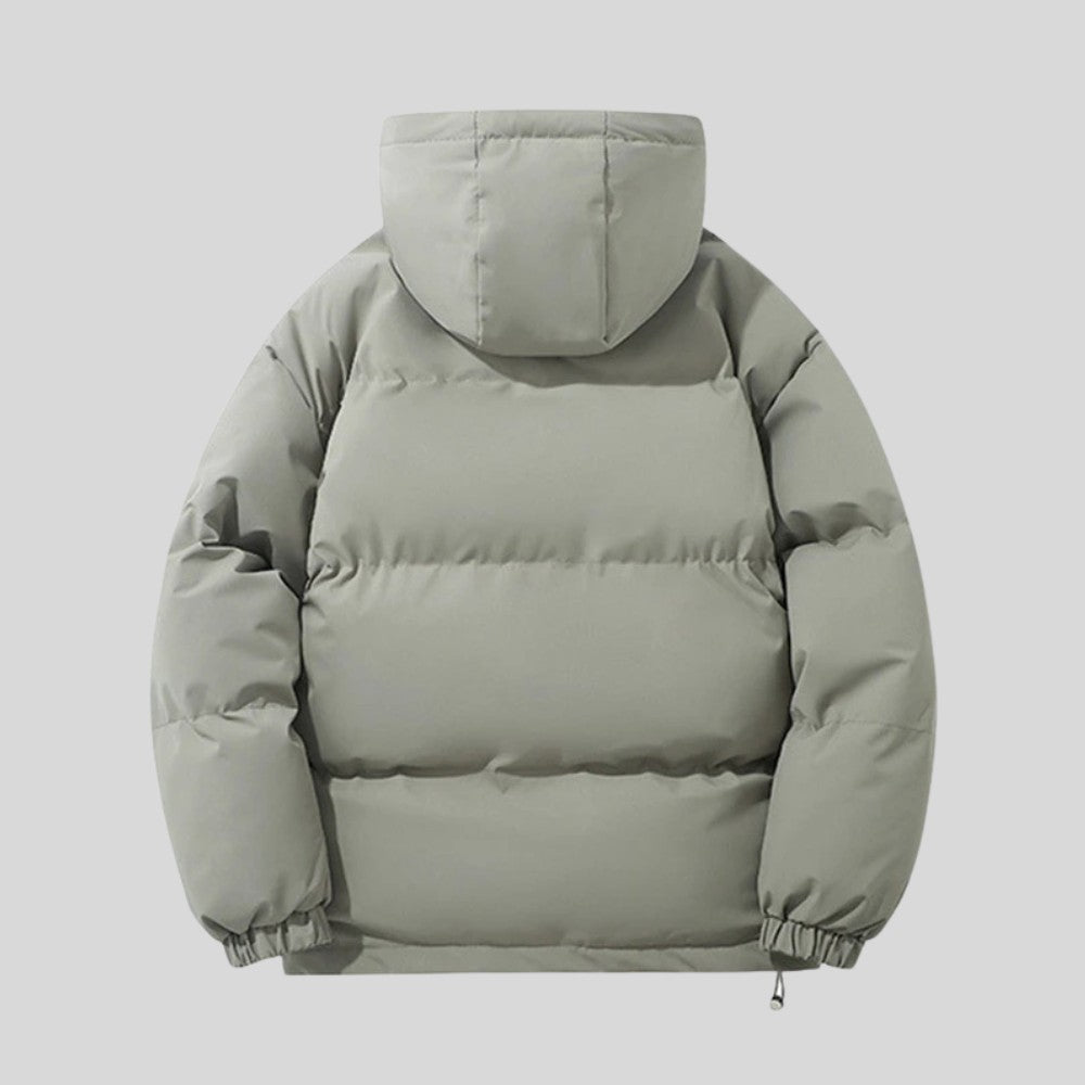 Lightweight Hooded Puffer Jacket