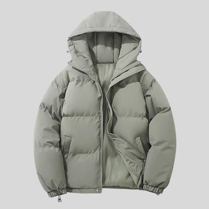 Lightweight Hooded Puffer Jacket