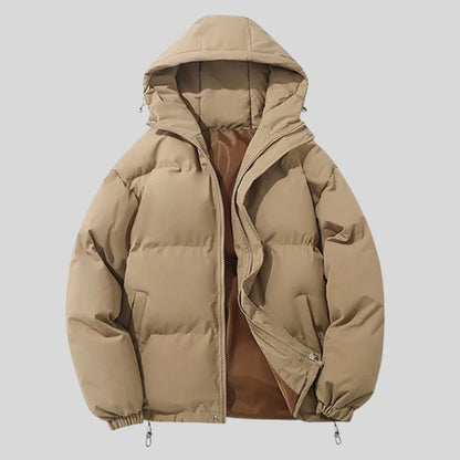 Lightweight Hooded Puffer Jacket