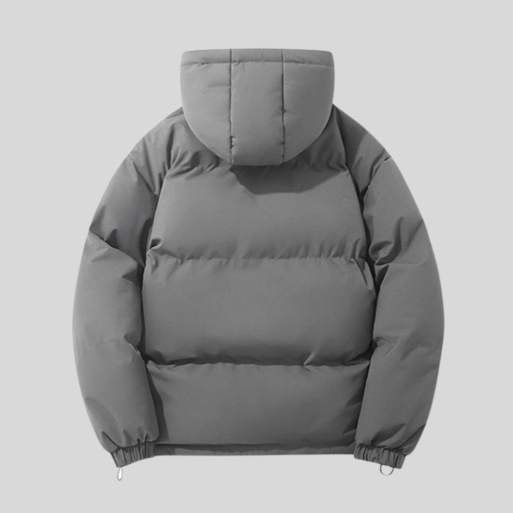 Lightweight Hooded Puffer Jacket