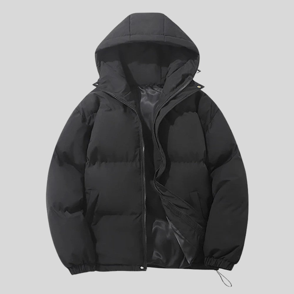 Lightweight Hooded Puffer Jacket