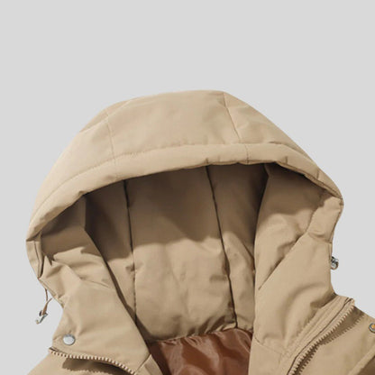 Lightweight Hooded Puffer Jacket