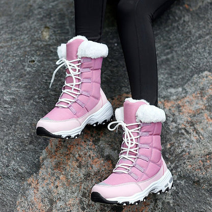 Lined Warm Women's Snow Boots - Eva