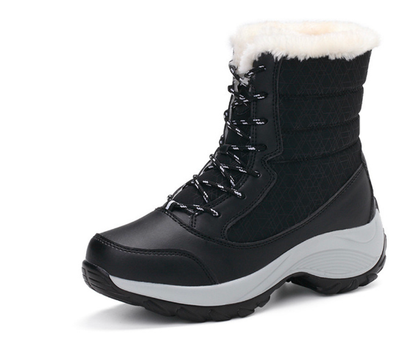 Lined Warm Women's Snow Boots - Eva