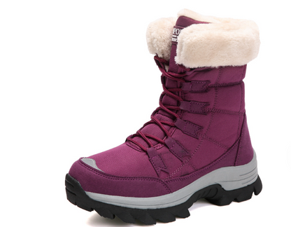 Lined Warm Women's Snow Boots - Eva