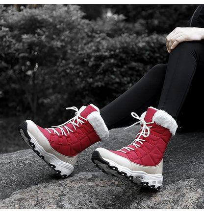 Lined Warm Women's Snow Boots - Eva
