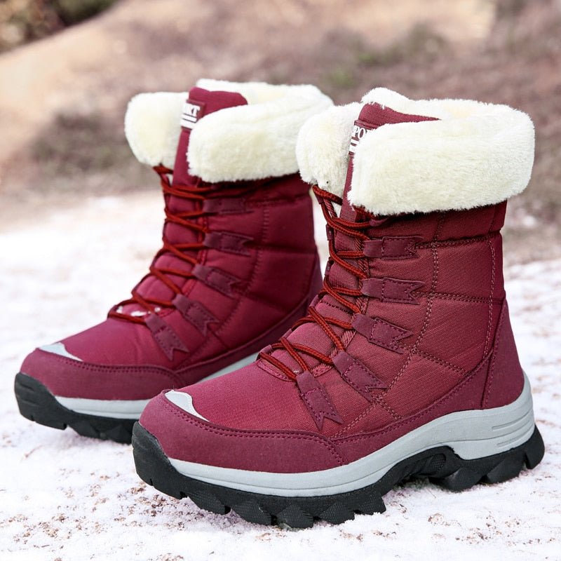 Lined Warm Women's Snow Boots - Eva