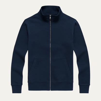 The Linosa Men's Zip Up Slim Fit Cotton Casual Jacket