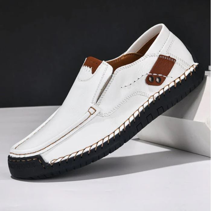 Comfortable Men's Leather Slip On Shoes