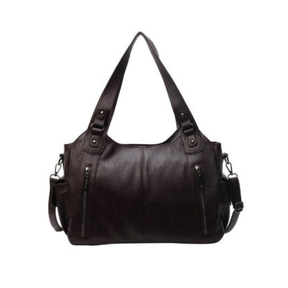 Aliona - School Bag With Shoulder Strap And Zipper Closure