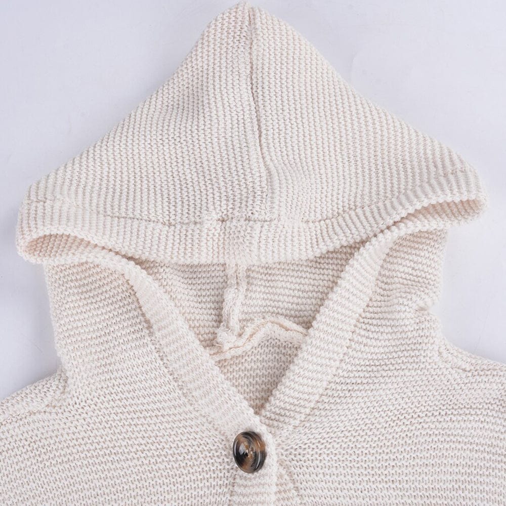 Cardigan with hood for women