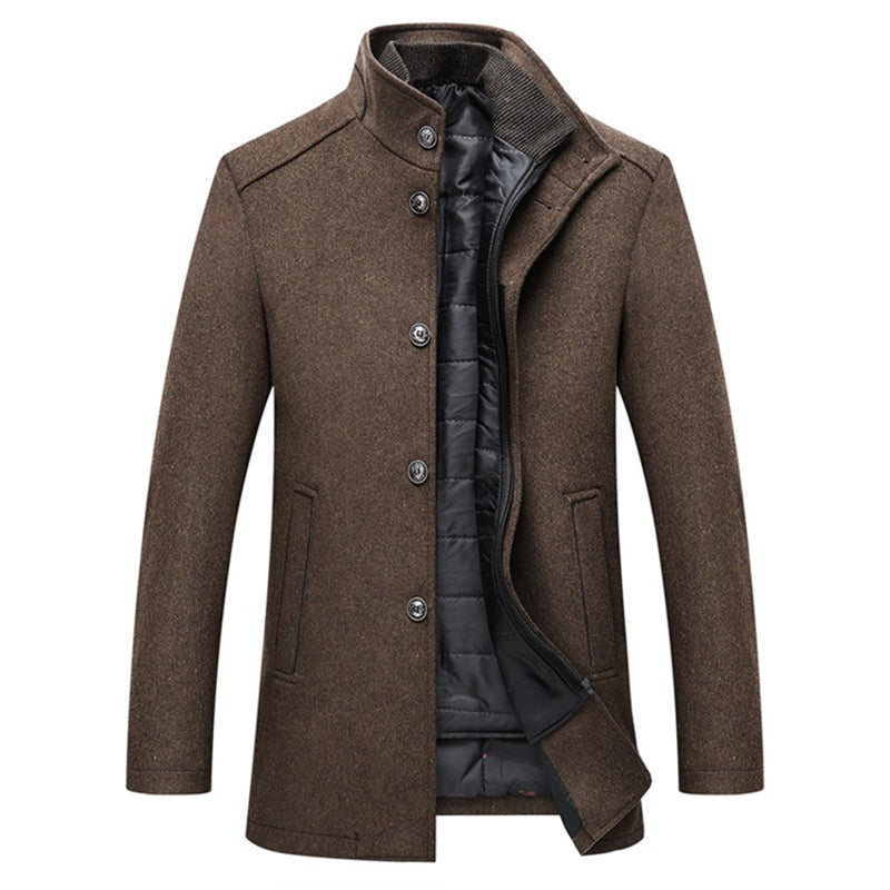 Logan™ Men's Windproof Wool Coat