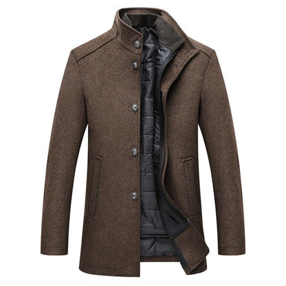 Logan™ Men's Windproof Wool Coat