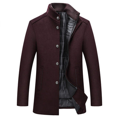 Logan™ Men's Windproof Wool Coat