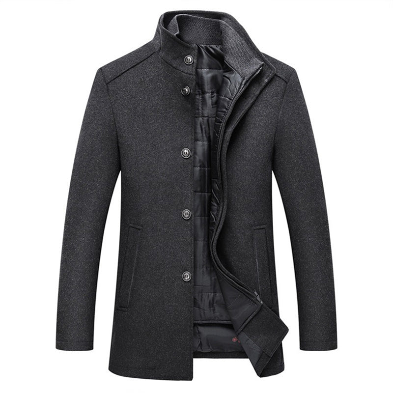 Logan™ Men's Windproof Wool Coat