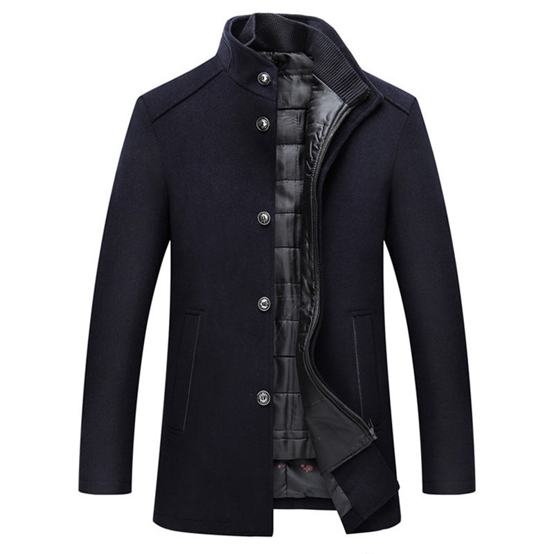 Logan™ Men's Windproof Wool Coat