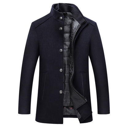Logan™ Men's Windproof Wool Coat