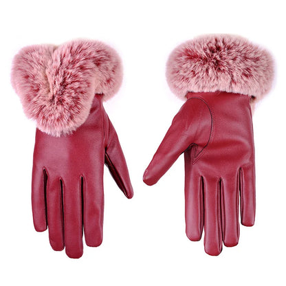 Lotte | Stylish and warm leather gloves