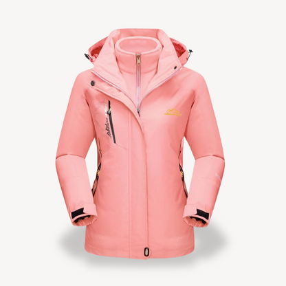 Women's 3-in-1 Waterproof Ski Jacket