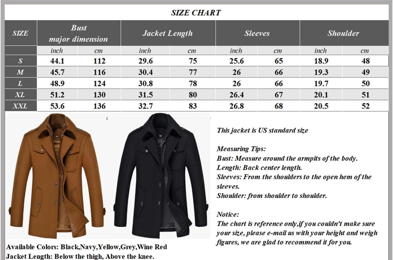 Luca Classic Men’s Winter Blazer