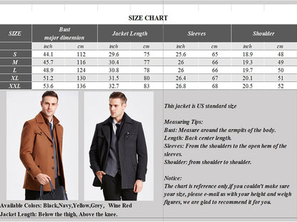 Luca Classic Men’s Winter Blazer