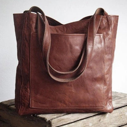 Luxe Leather Handbag for Women - Isabella