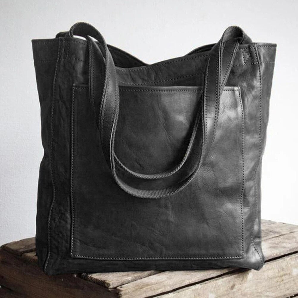 Luxe Leather Handbag for Women - Isabella