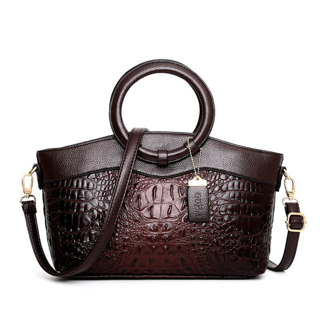 Luxe Leather Shoulder Bag - Liva