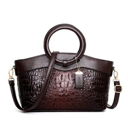 Luxe Leather Shoulder Bag - Liva