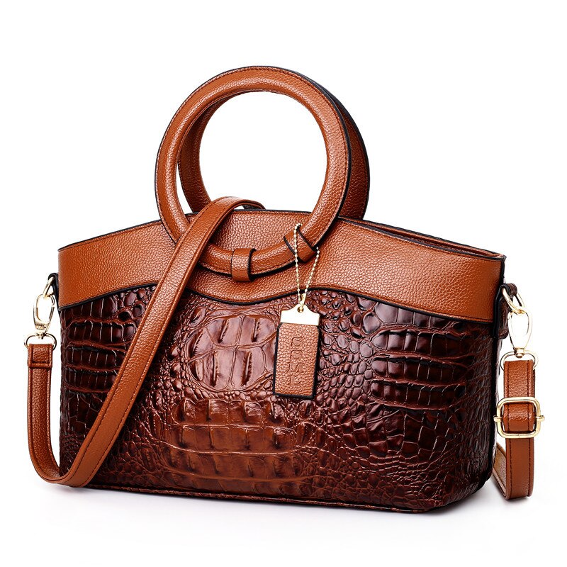 Luxe Leather Shoulder Bag - Liva