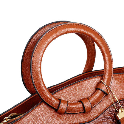 Luxe Leather Shoulder Bag - Liva