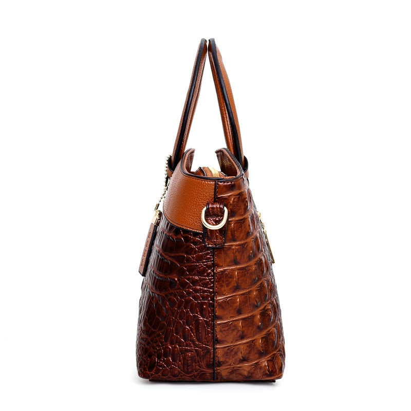 Luxe Leather Shoulder Bag - Liva