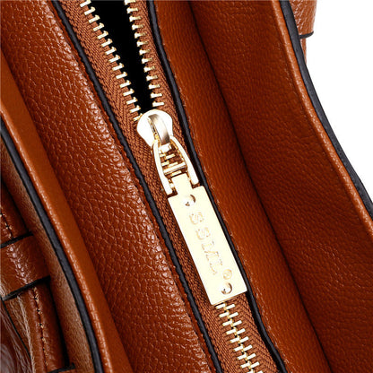 Luxe Leather Shoulder Bag - Liva