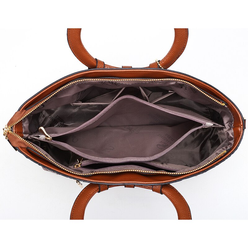 Luxe Leather Shoulder Bag - Liva