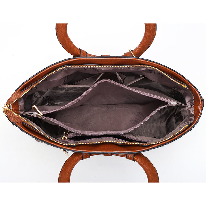 Luxe Leather Shoulder Bag - Liva