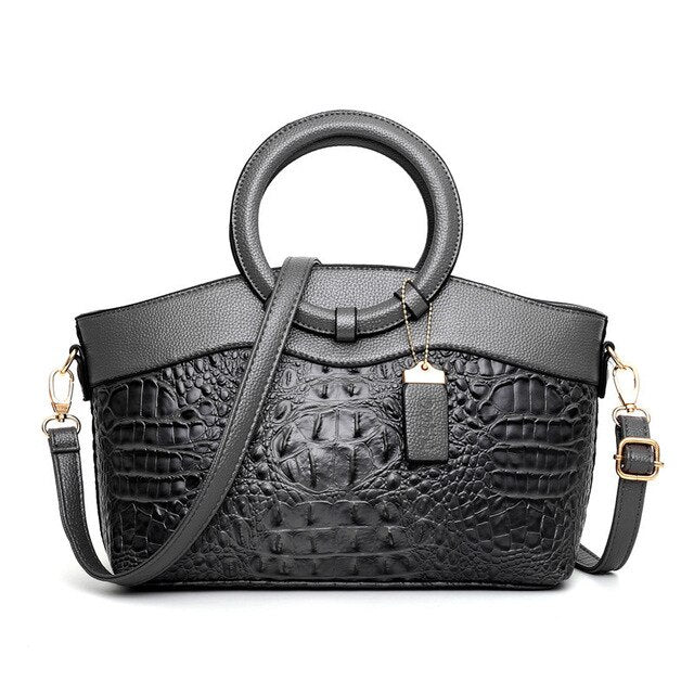 Luxe Leather Shoulder Bag - Liva
