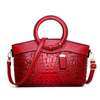 Luxe Leather Shoulder Bag - Liva