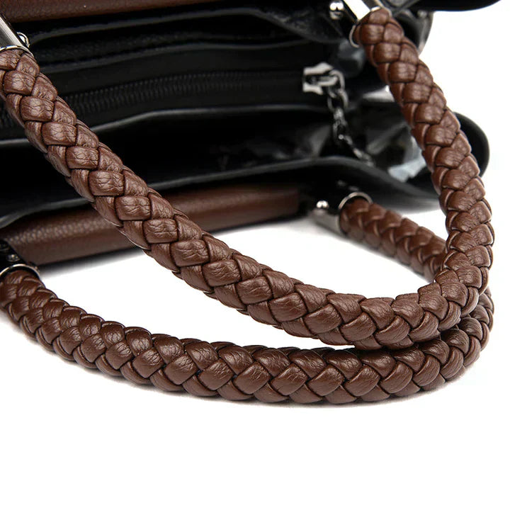 Luxury Leather Women's Handbag - Amara