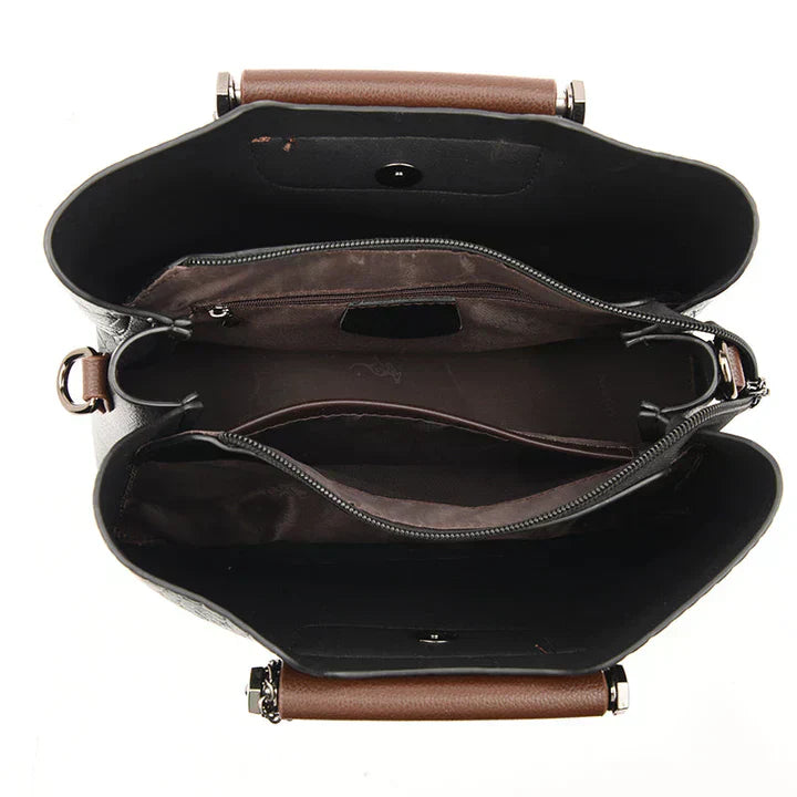 Luxury Leather Women's Handbag - Amara