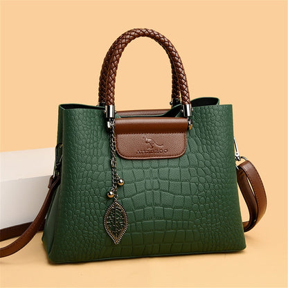 Luxury Leather Women's Handbag - Amara
