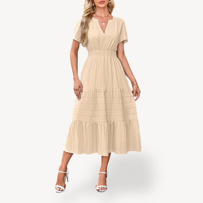 Tiered Midi Dress for Women