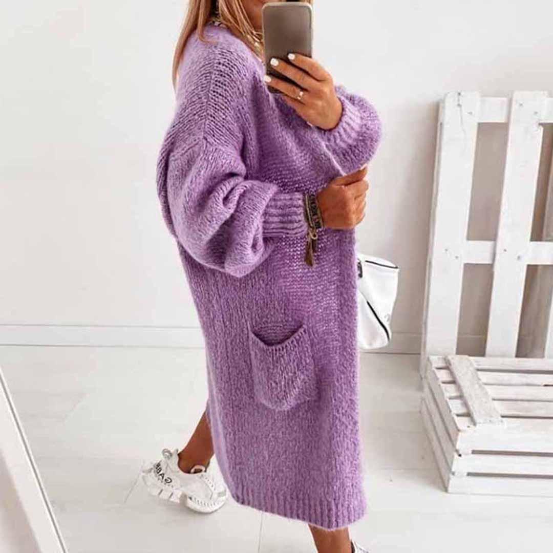 Women's Cozy Long Sleeve Winter Cardigan Sweater
