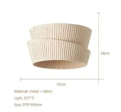 Elegant Cloth Hanging Lamp