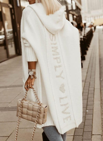 Women's Long Parka Hooded Jacket