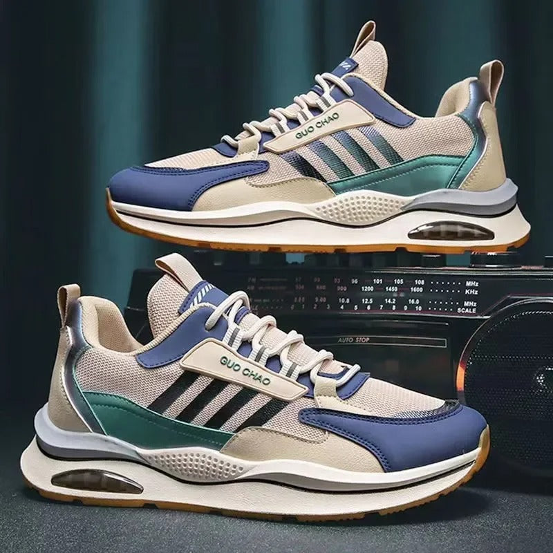 Men's Lightweight Vintage Running Shoes - BritishElegance