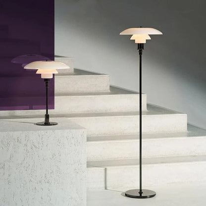 Compact Table Umbrella Lamp - BritishElegance