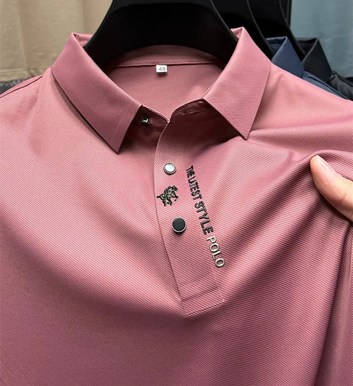 Smooth Fit Men's Cotton Polo Shirt