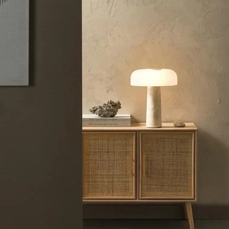Elegant Marble Table Lamp - BritishElegance