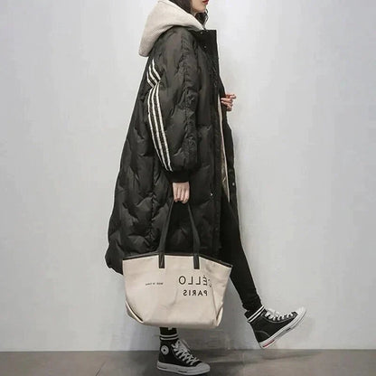 Iris | Long Quilted Wintercoat for Women