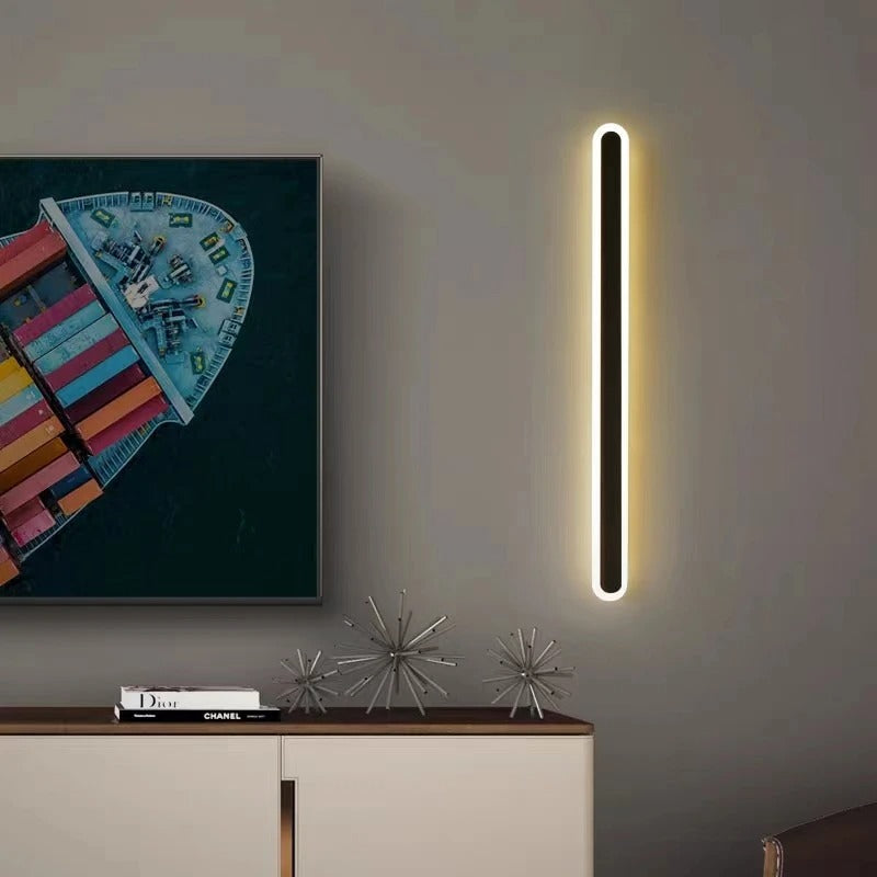 Weatherproof LED Exterior Linear Wall Lamp Dimmable - BritishElegance